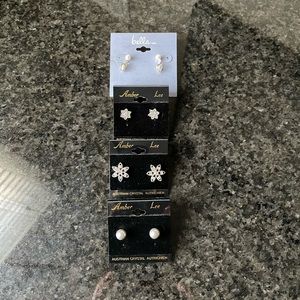Amber Lee & Bella Earings NWT - purchased but never worn